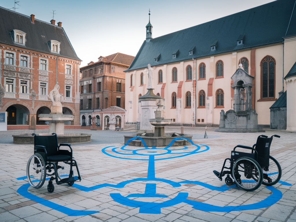 Itinéraire accessible en fauteuil : 3 boucles pour découvrir les musées et monuments de valenciennes