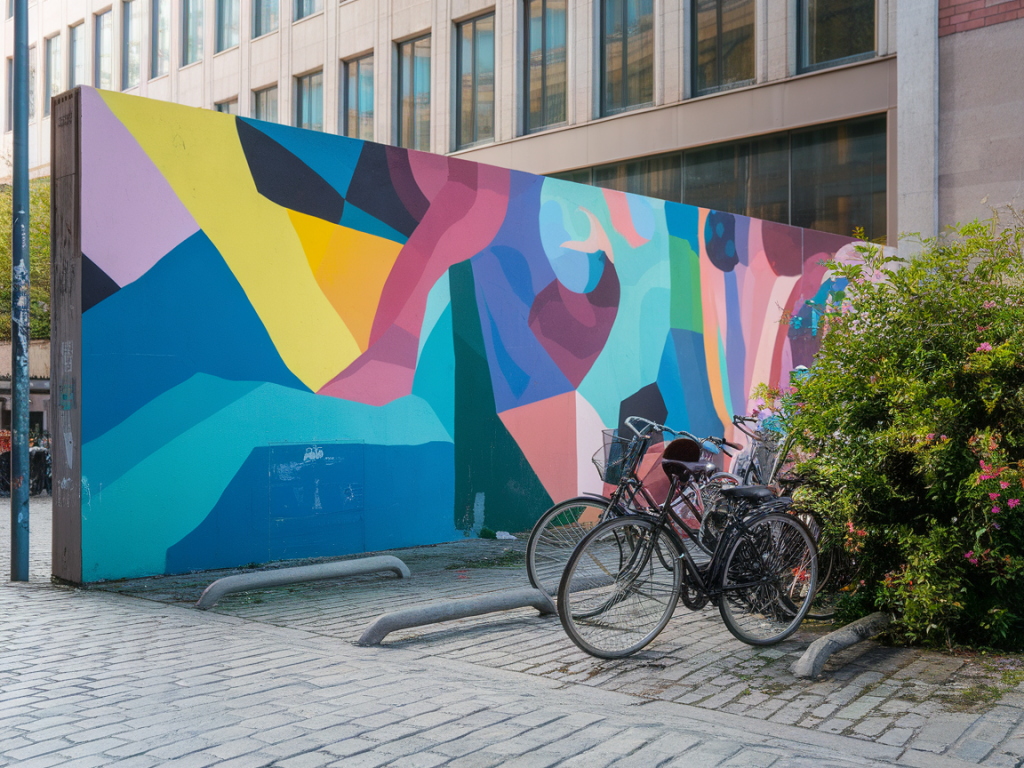 Quels parcours vélo relient les fresques street art aux ateliers d'artistes et comment organiser une visite guidée