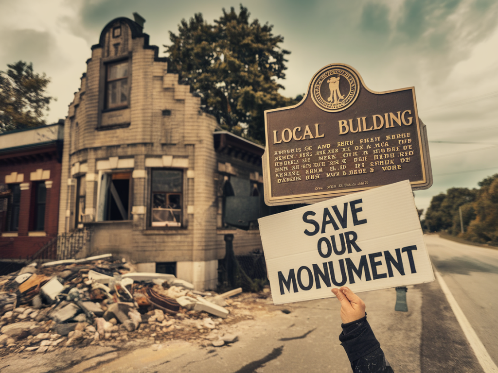 sauver un monument oublié : comment lancer une pétition efficace pour la protection d'un édifice local