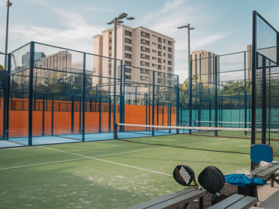 Quel équipement decathlon choisir pour préparer des entraînements de padel urbain aux arènes et où réserver un terrain