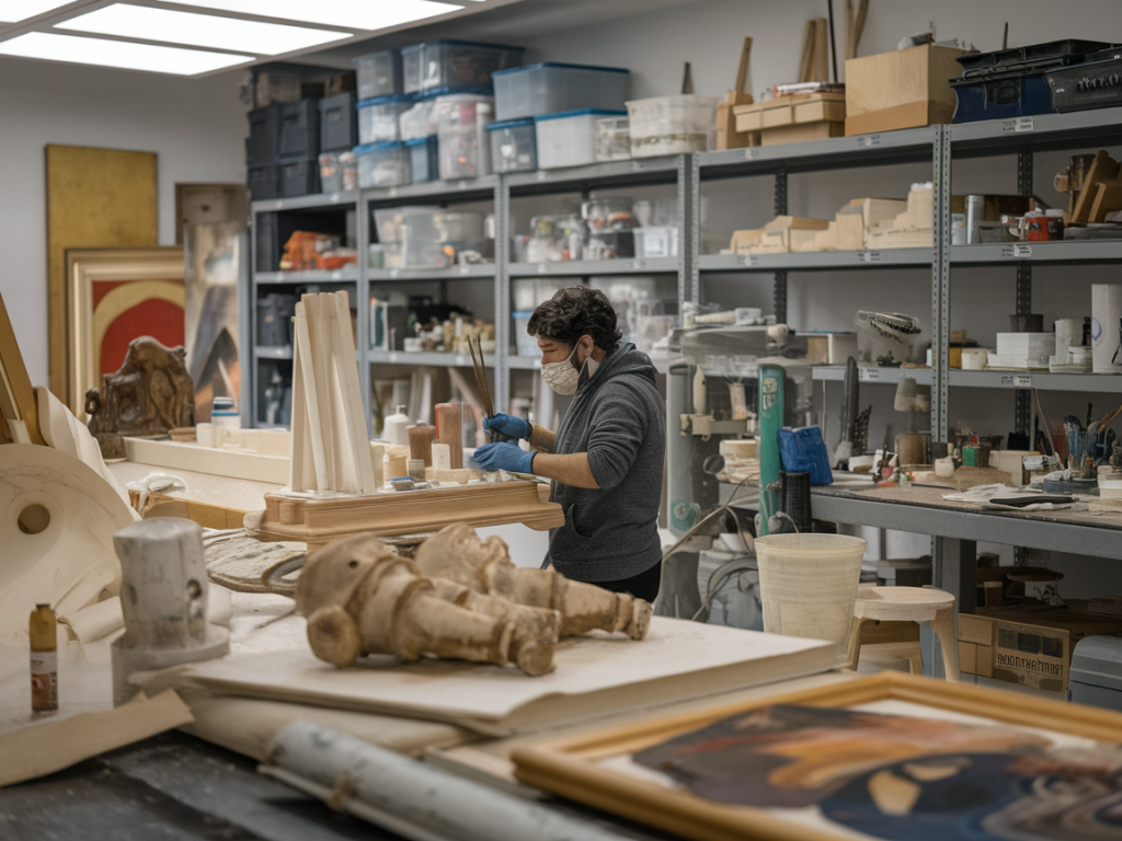 Comment obtenir une visite privée de l'atelier de restauration du musée des beaux-arts de valenciennes et quelles questions poser au restaurateur